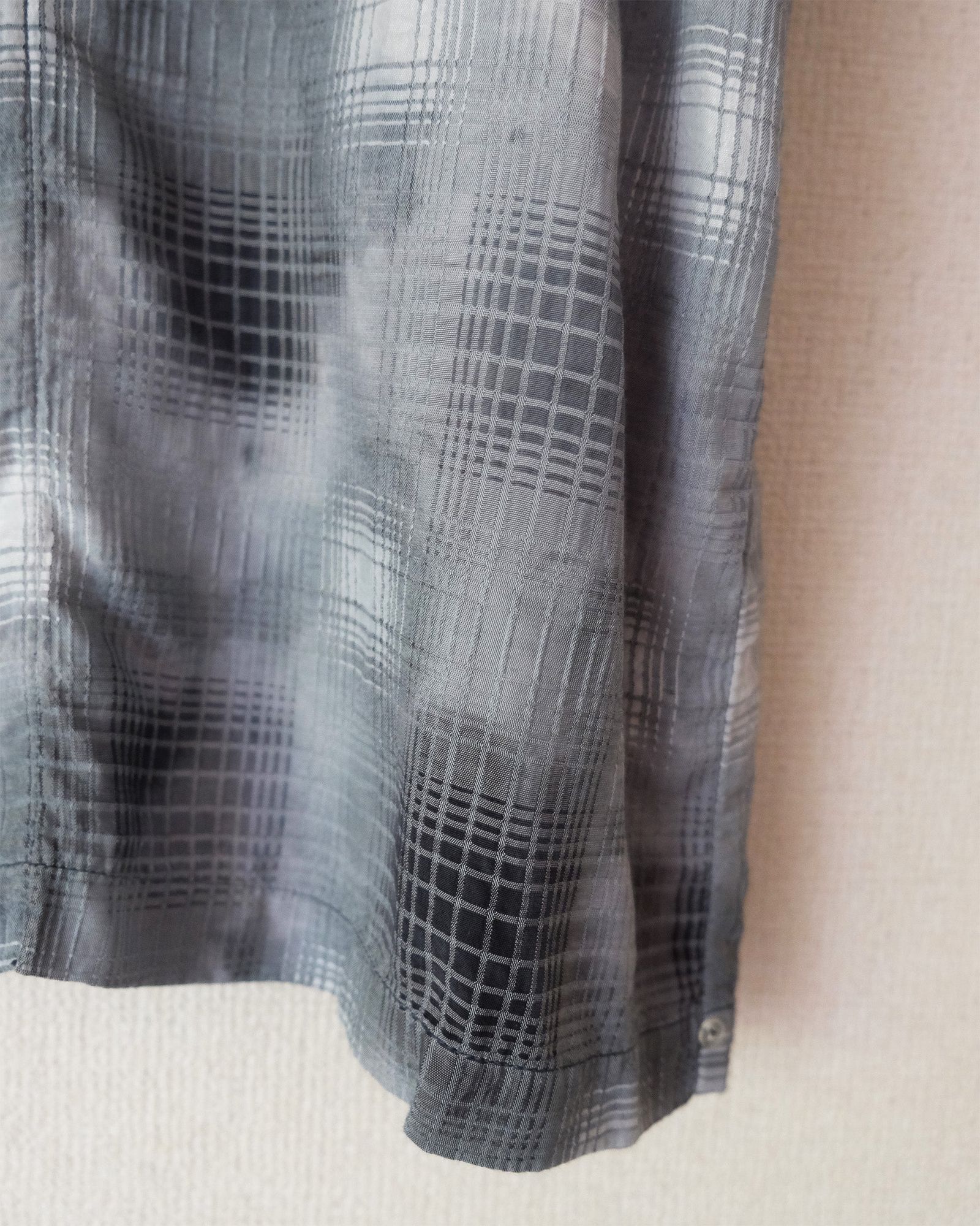 INNAT (インアット) OMBRE CHECK SS SHIRT