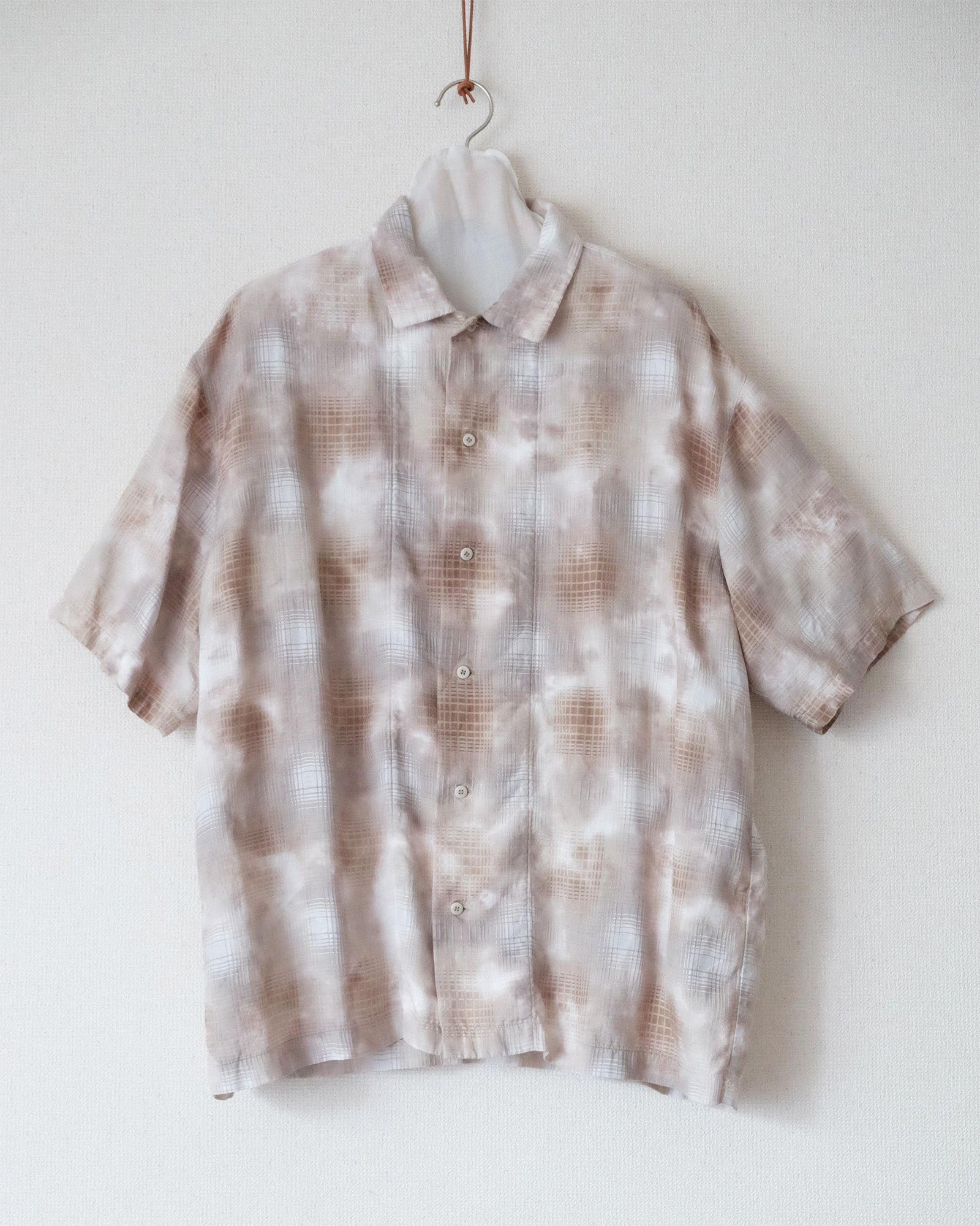 INNAT (インアット) OMBRE CHECK SS SHIRT