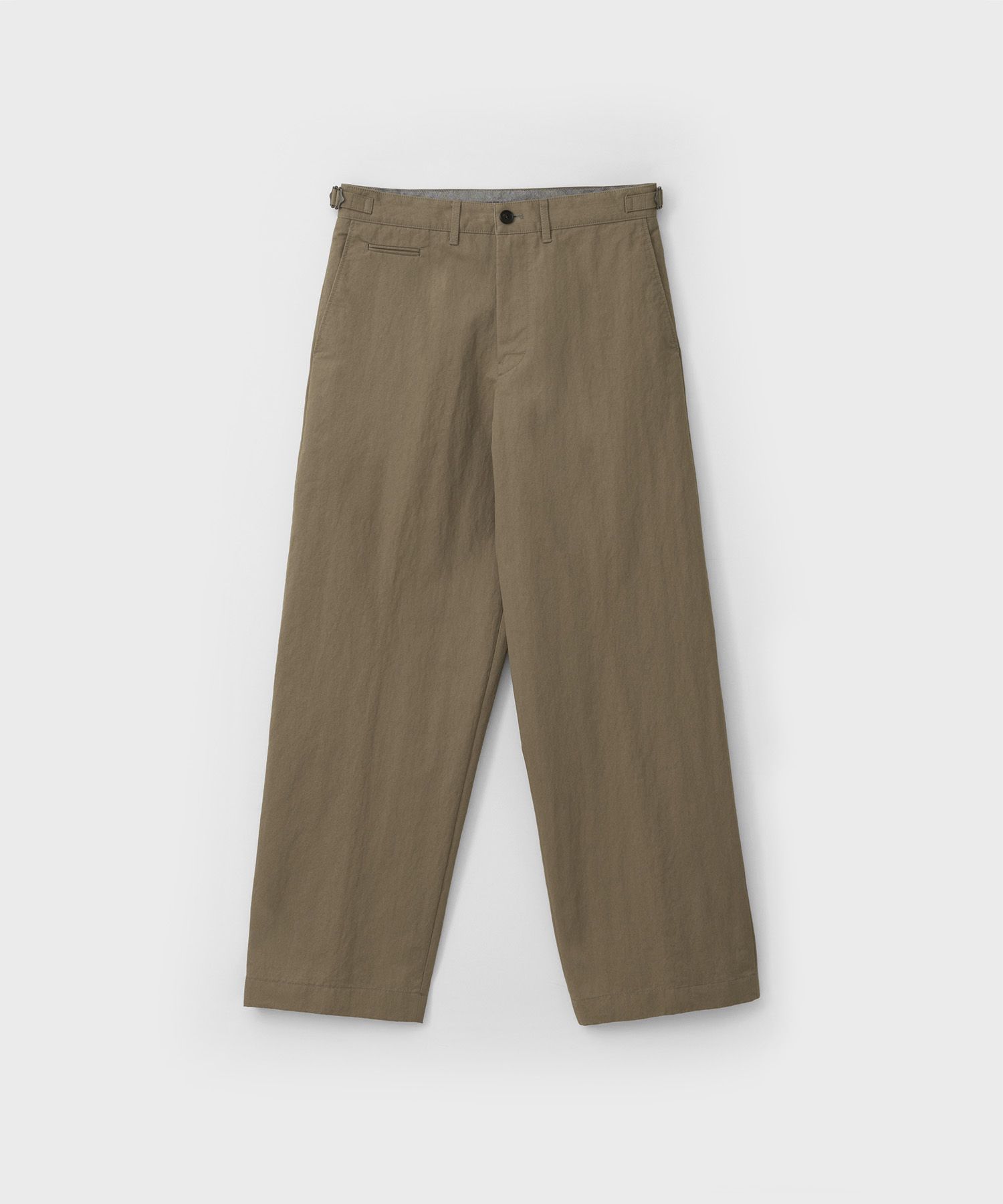 Officer Curved Chino Pants（KHAKI）