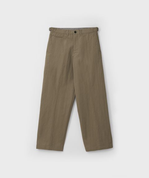 Officer Curved Chino Pants（KHAKI）