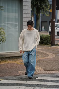 INNATPANEL BORDER SWEATER