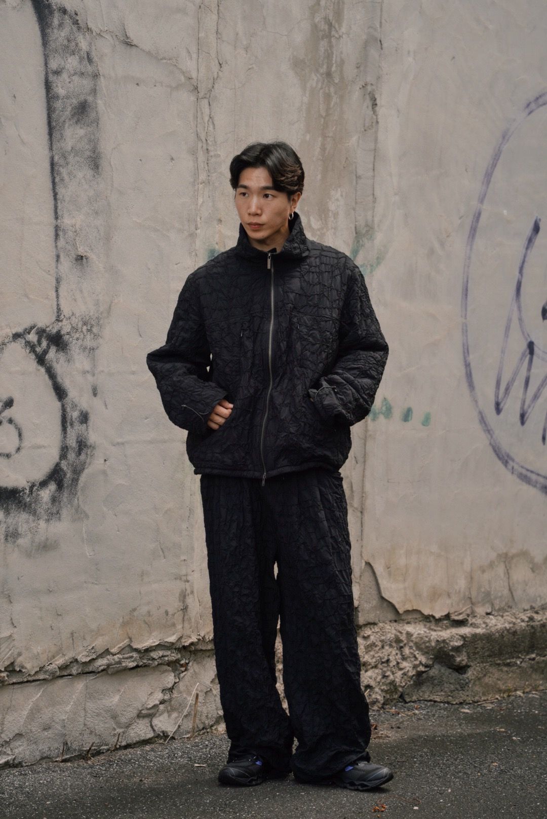 EMB.CODE INSULATION JACKET（BLACK）