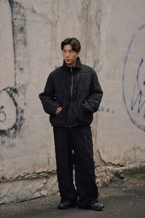 EMB.CODE INSULATION JACKET（BLACK）