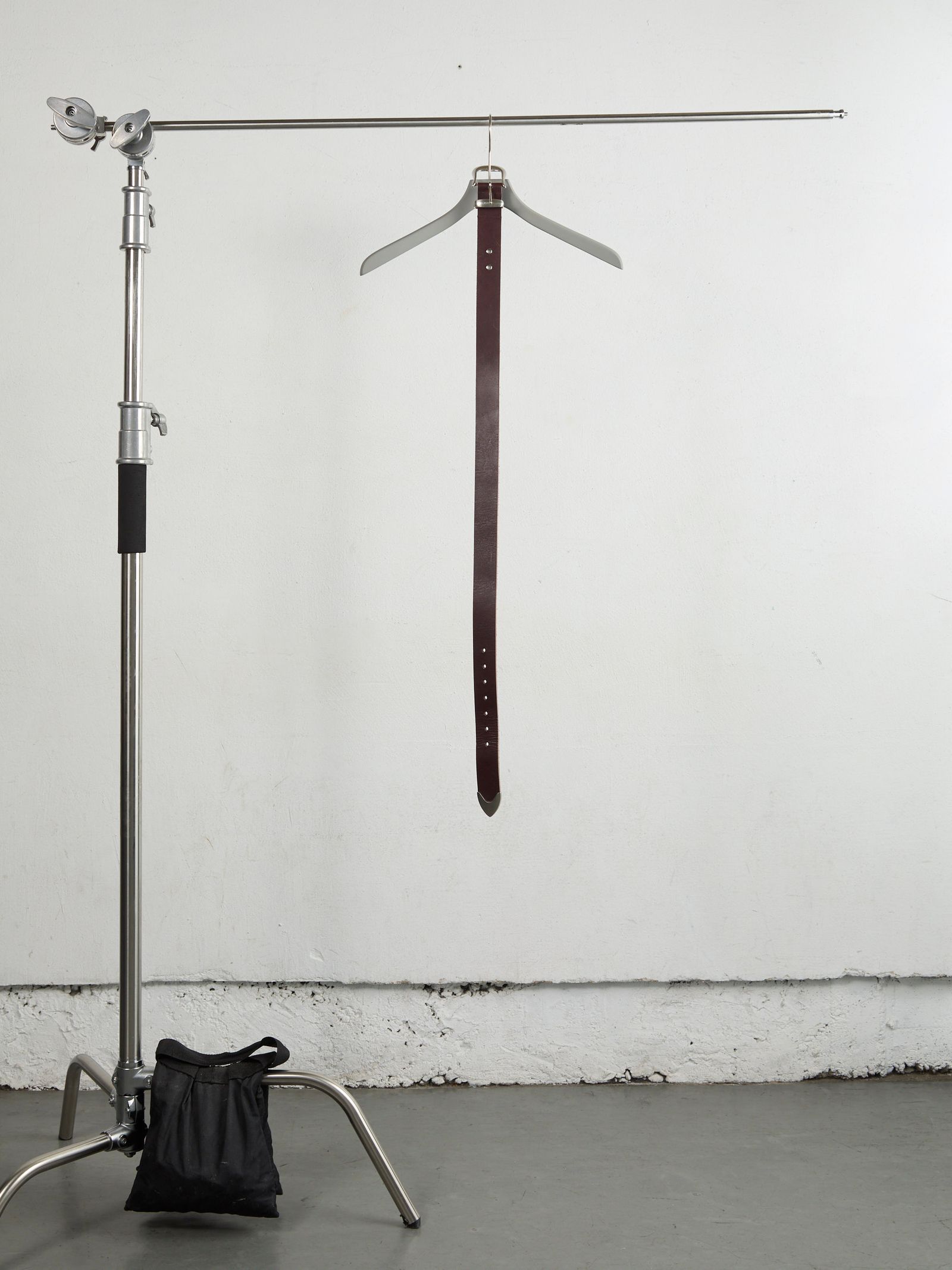 4c LEATHER BELT / レザーベルト / BROWN