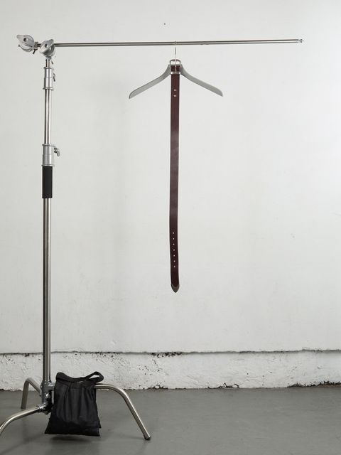 4c LEATHER BELT / レザーベルト / BROWN