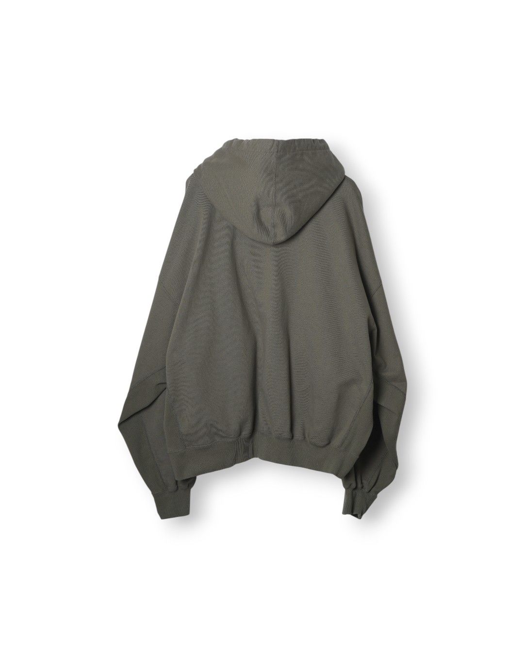 KINCHAKU" ZIPUP HOODIE（OLIVE）