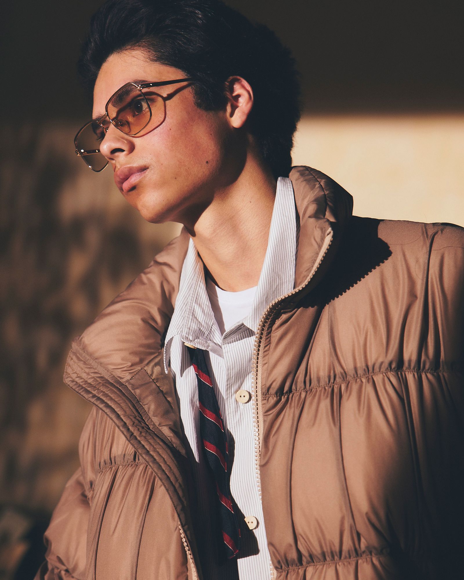 MANUAL DOWN JACKET / ダウンジャケット / （BEIGE）