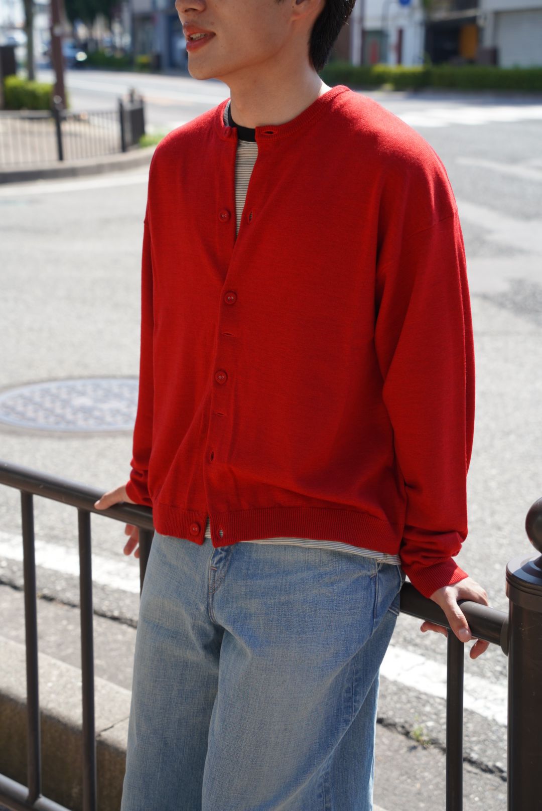 NEXT MAN CARDIGAN（RED）