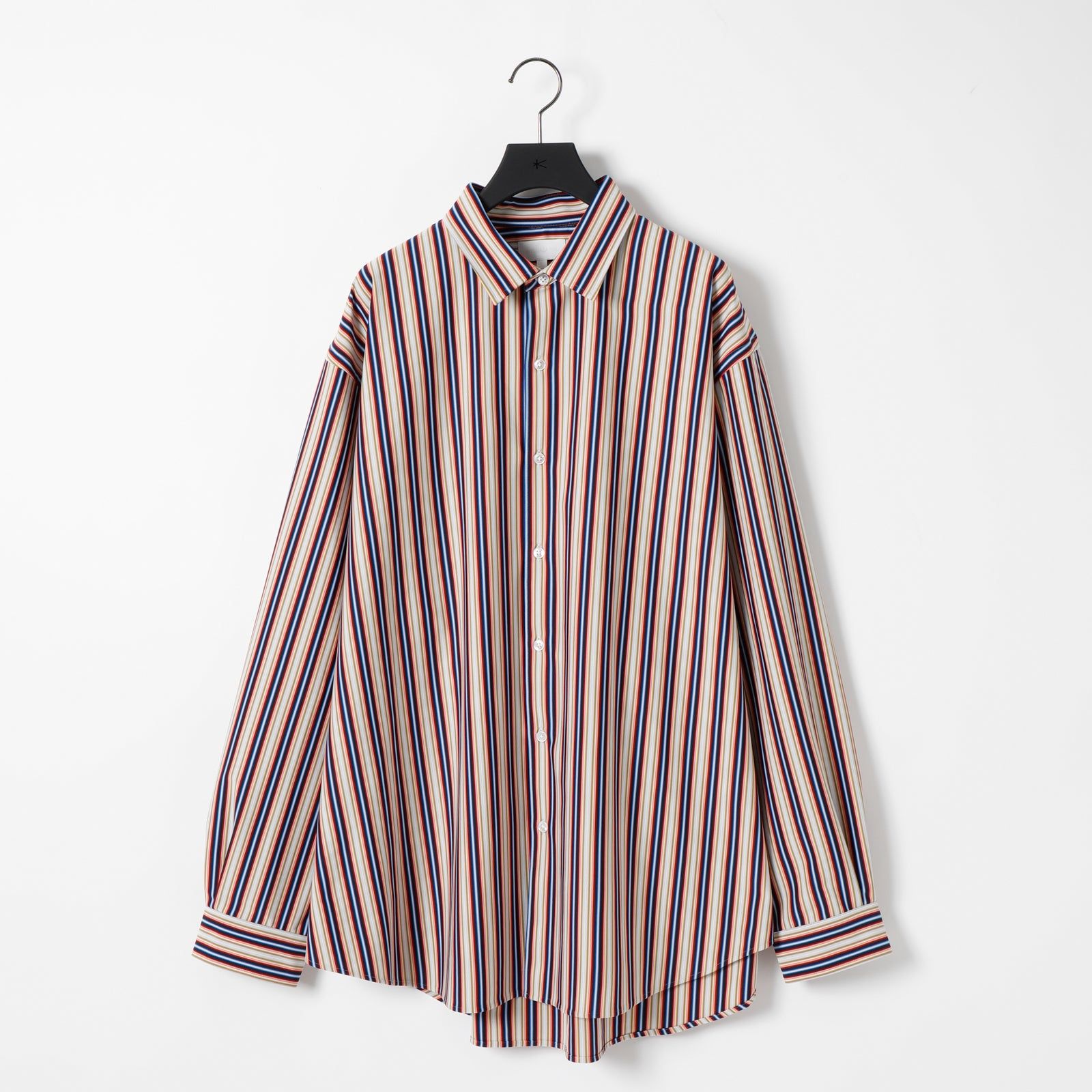 KANEMASA PHIL.(カネマサフィル) 46G Atmosphere Stripe L/S Shirt