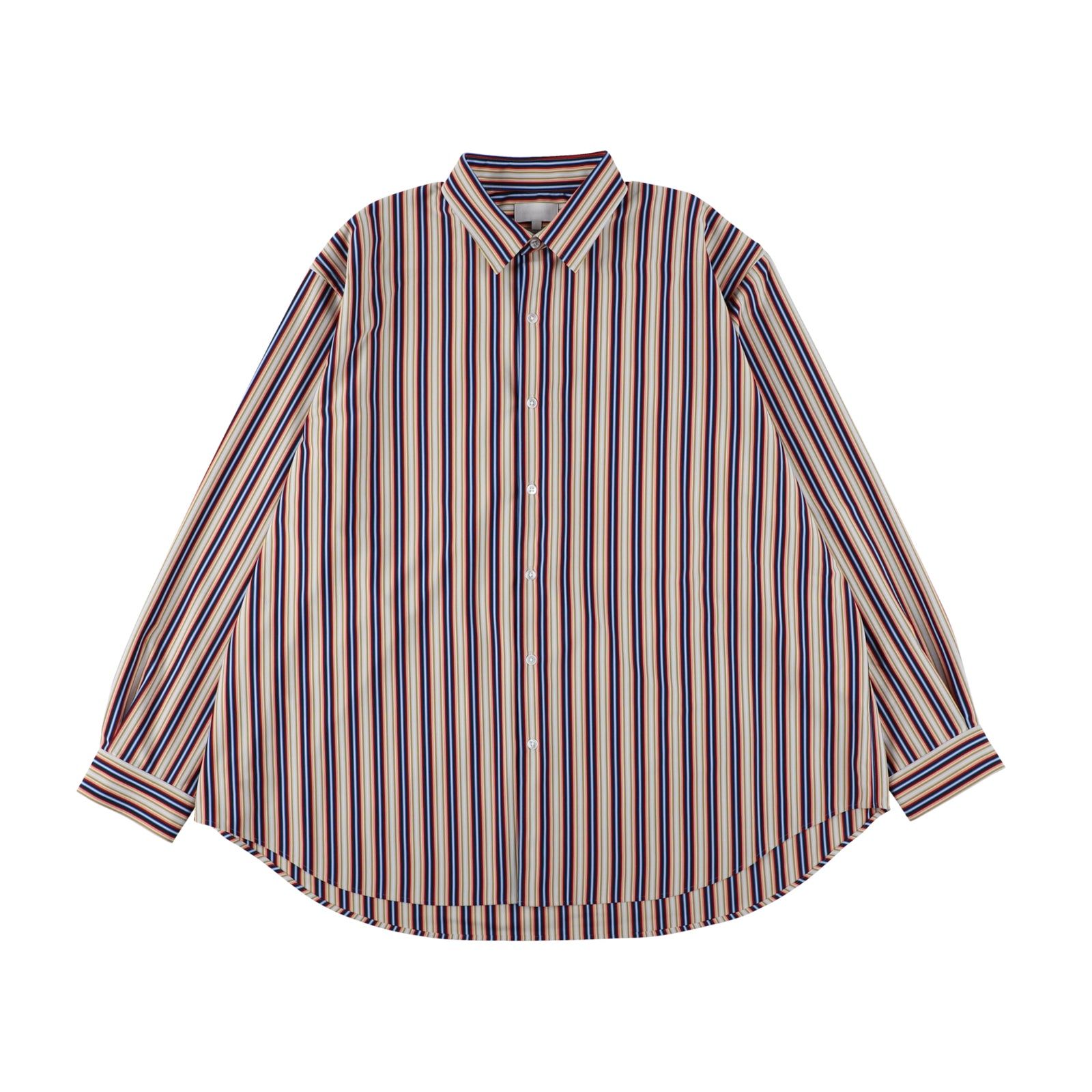 KANEMASA PHIL.(カネマサフィル) 46G Atmosphere Stripe L/S Shirt
