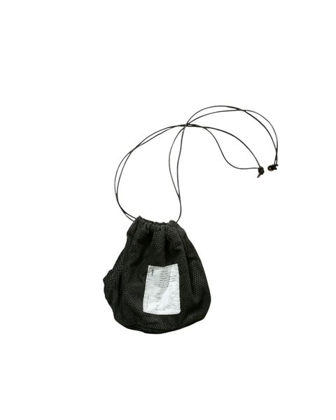 SUEDE CHINCH BAG(BLACK)