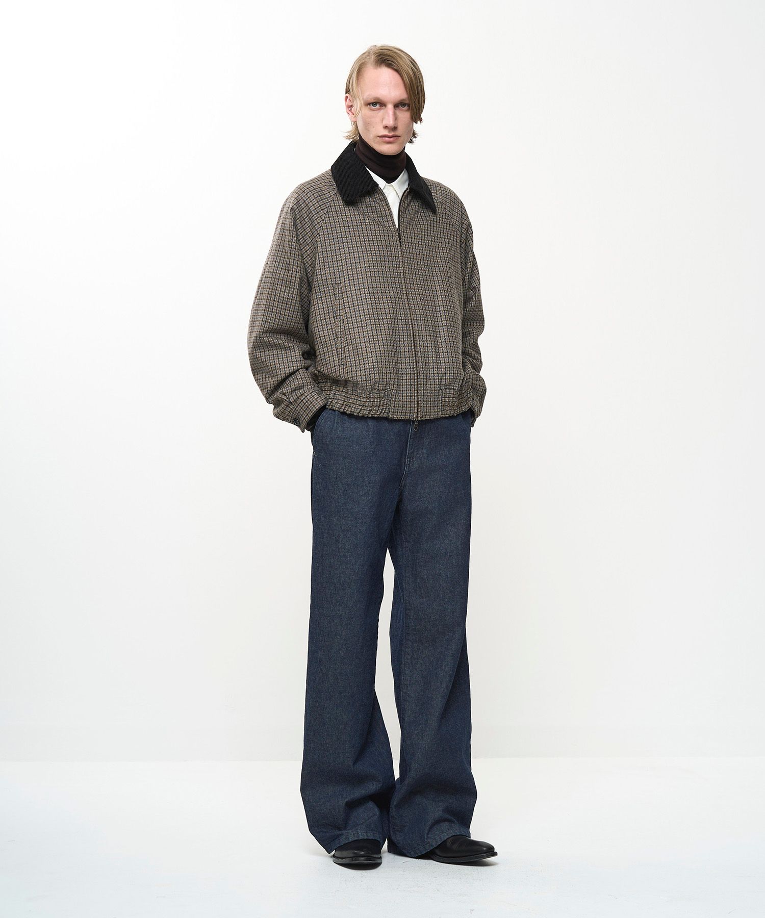 FORMED WIDE DENIM（INDIGO）