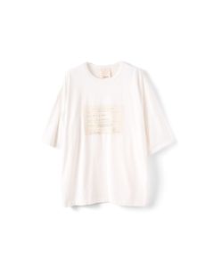 RAILWAY TICKET TEE（WHITE）