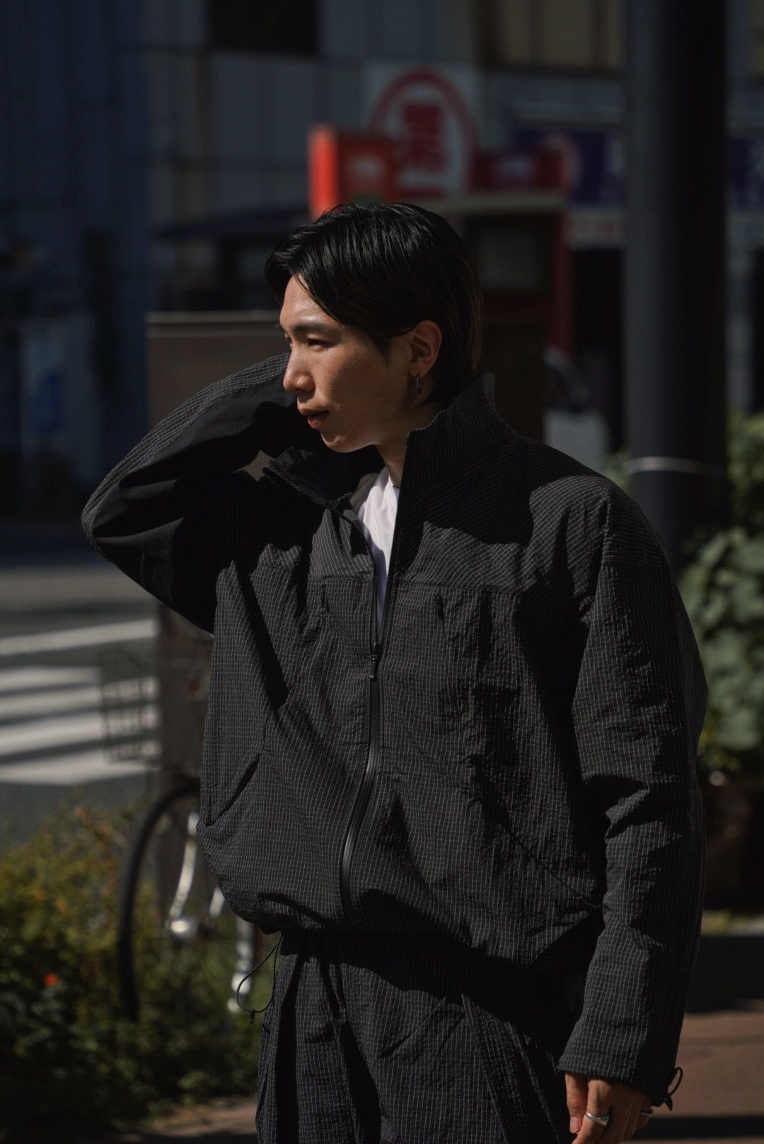 CONFUSE BALACLAVA JACKET（BLACK）