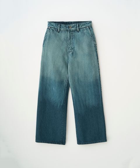 GRADATION WIDE DENIM（STEEL BLUE）