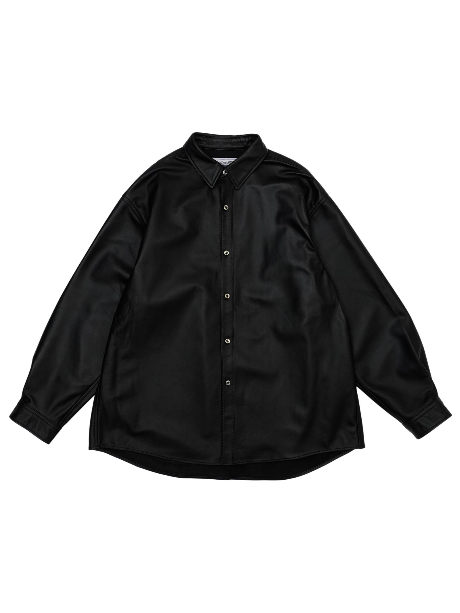 LEATHER SHIRTS JACKET（BLACK）