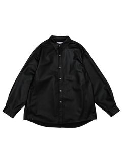 LEATHER SHIRTS JACKET（BLACK）