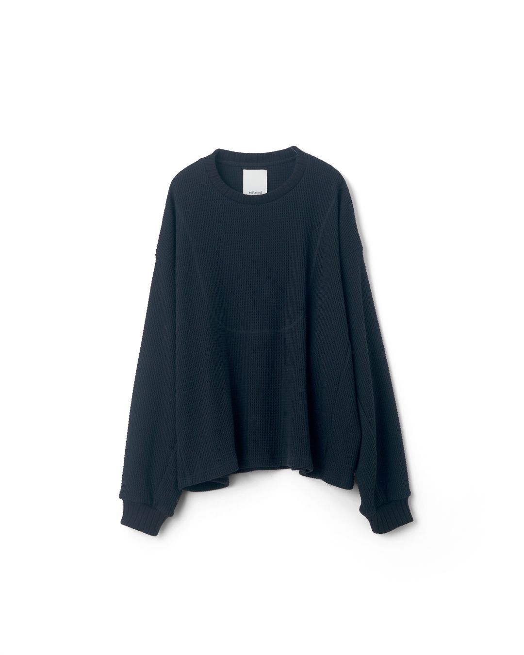 AZEAMI THERMAL TEE / サーマルシャツ / BLACK
