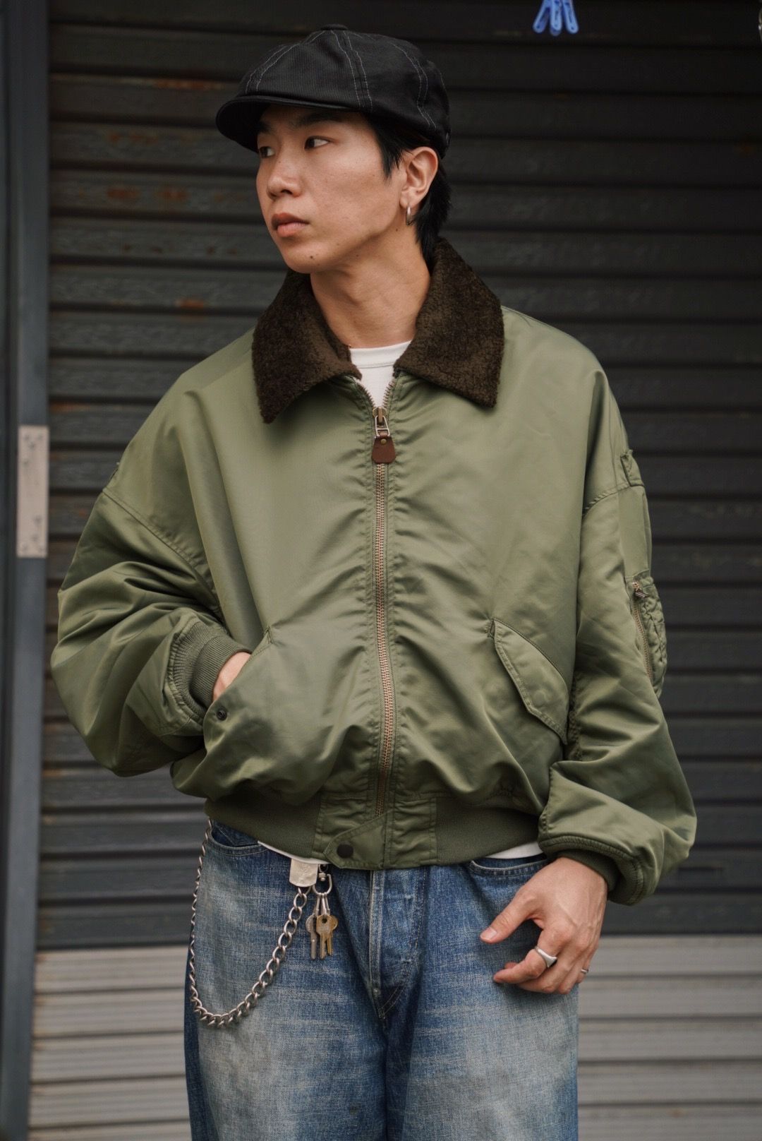 CASTRO JAMPER（OLIVE）