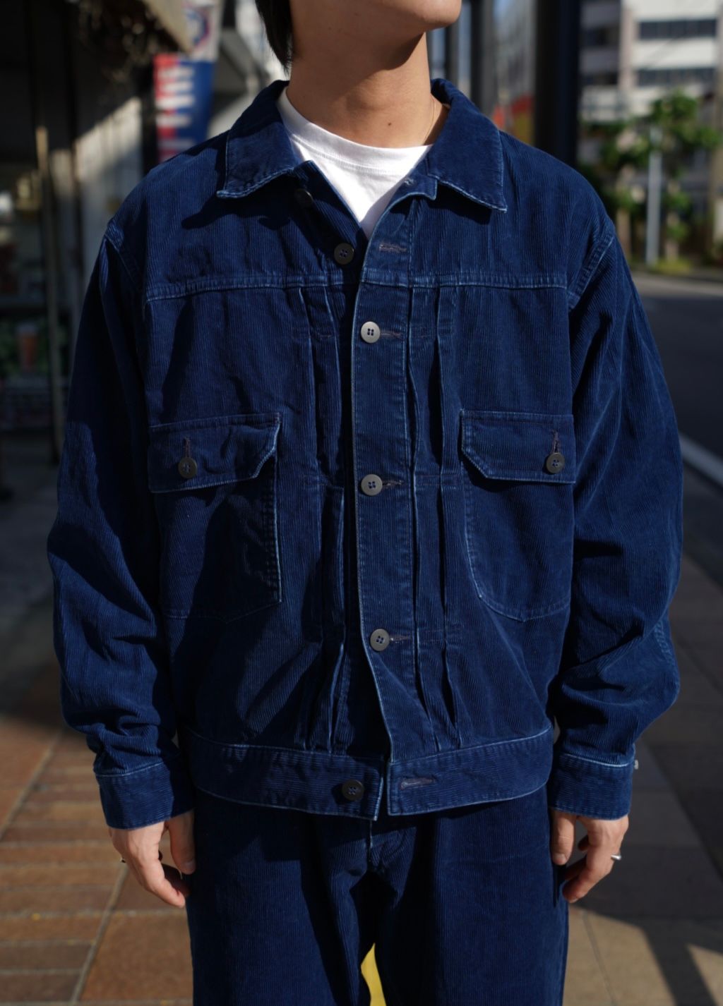 INDIGO TYPE-2 TRUCKER JACKET(INDIGO)
