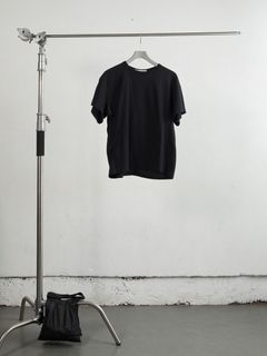 HALF SLEEVE T‑SHIRT（BLACK）