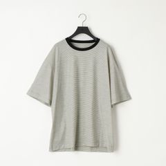 36G Wool Stripe S/S Tee / Tシャツ(半袖) / BEIGE