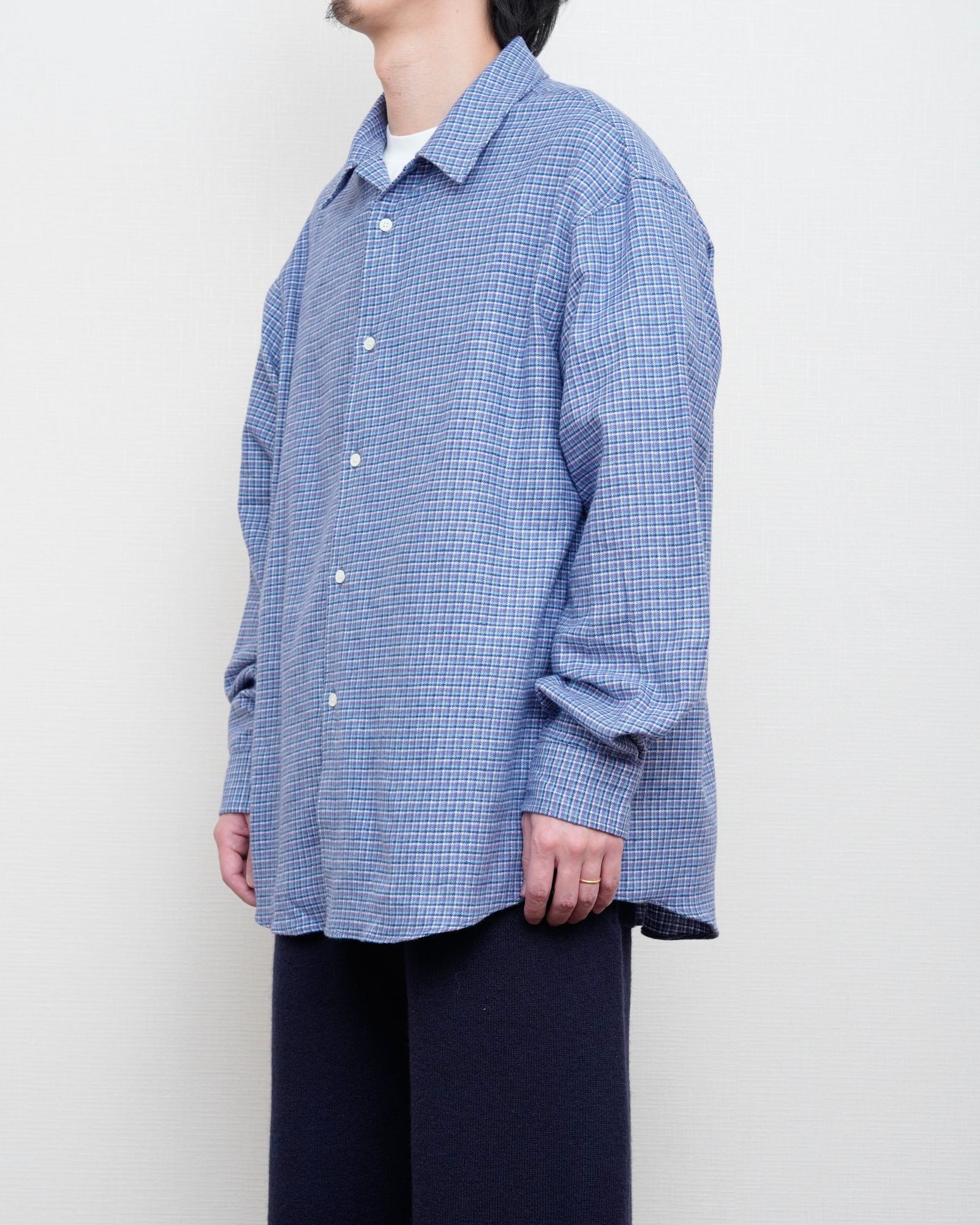 ORIGINAL CHECK SHIRTS（BLUE）