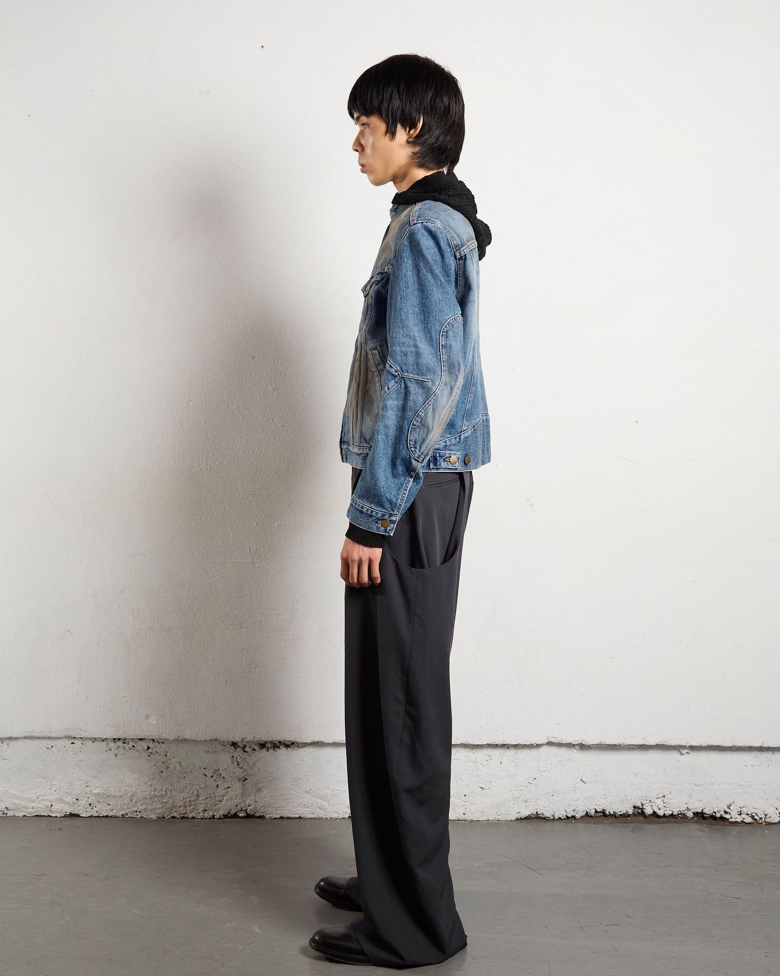 NVRFRGT(ネヴァーフォーゲット)DENIM MOTORCYCLE JACKET
