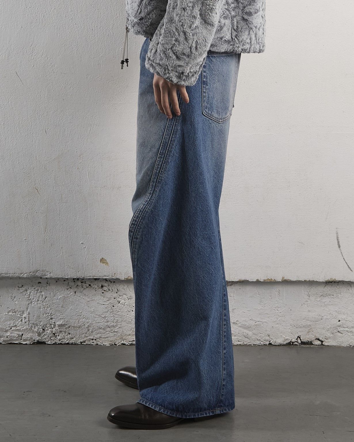 NVRFRGT(ネヴァーフォーゲット)3D TWISTED WIDE LEG JEANS