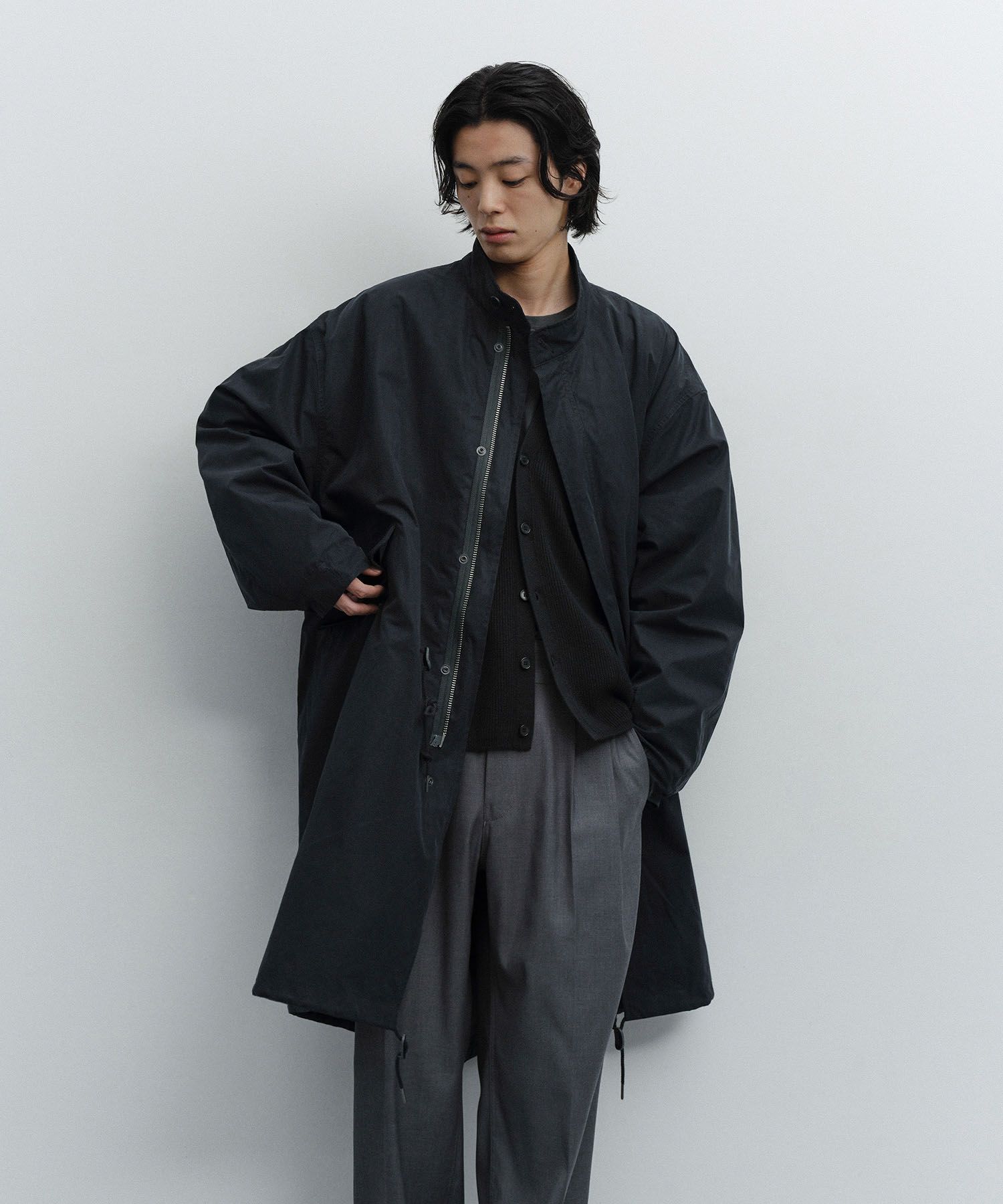 M-65 Insulation Fishtail Parka（BLACK）