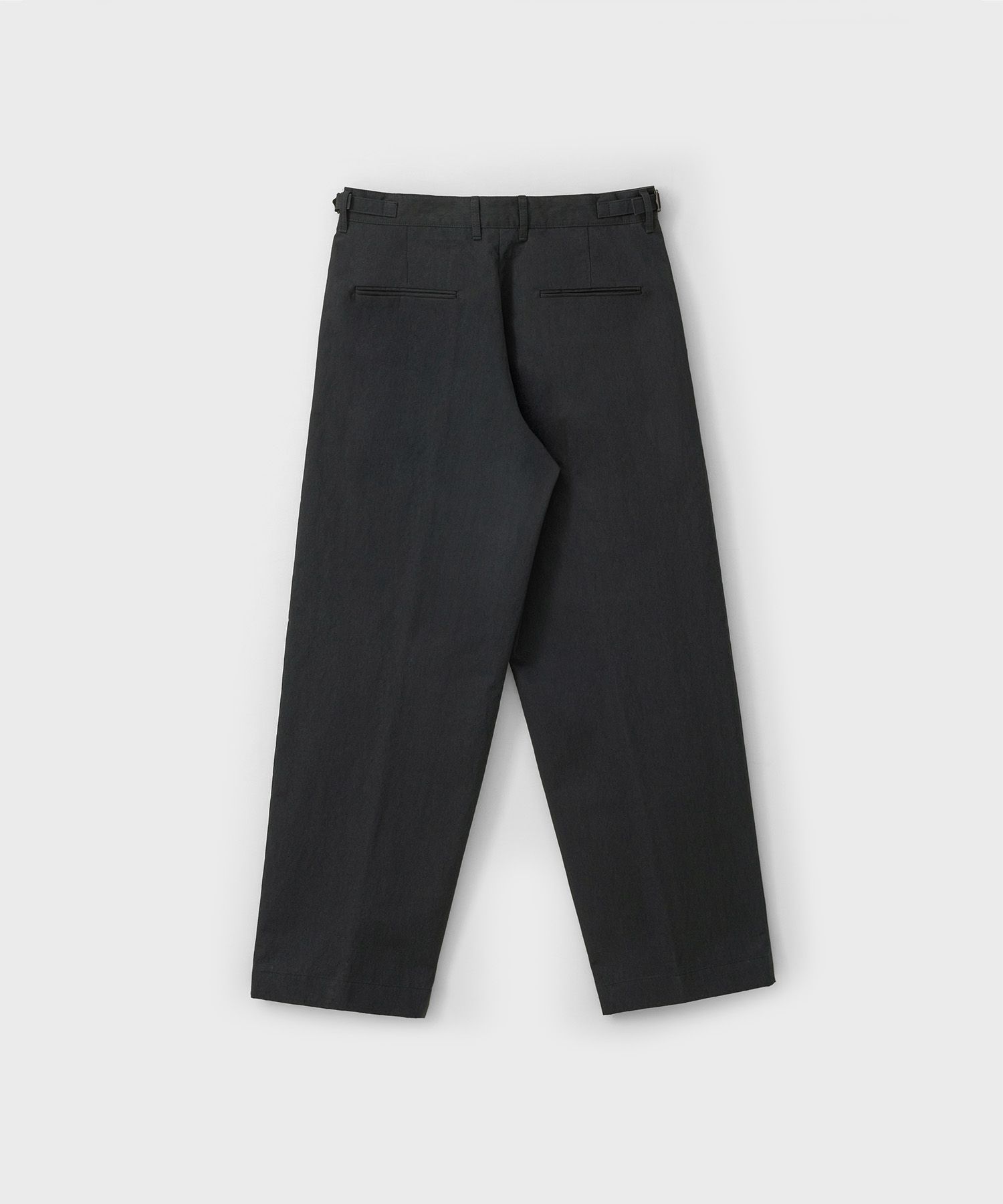 Officer Curved Chino Pants（BLACK）