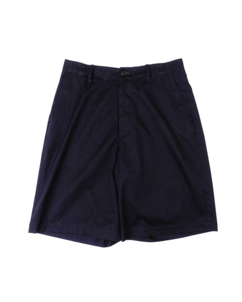 NO TUCK CHINO SHORTS（NAVY）