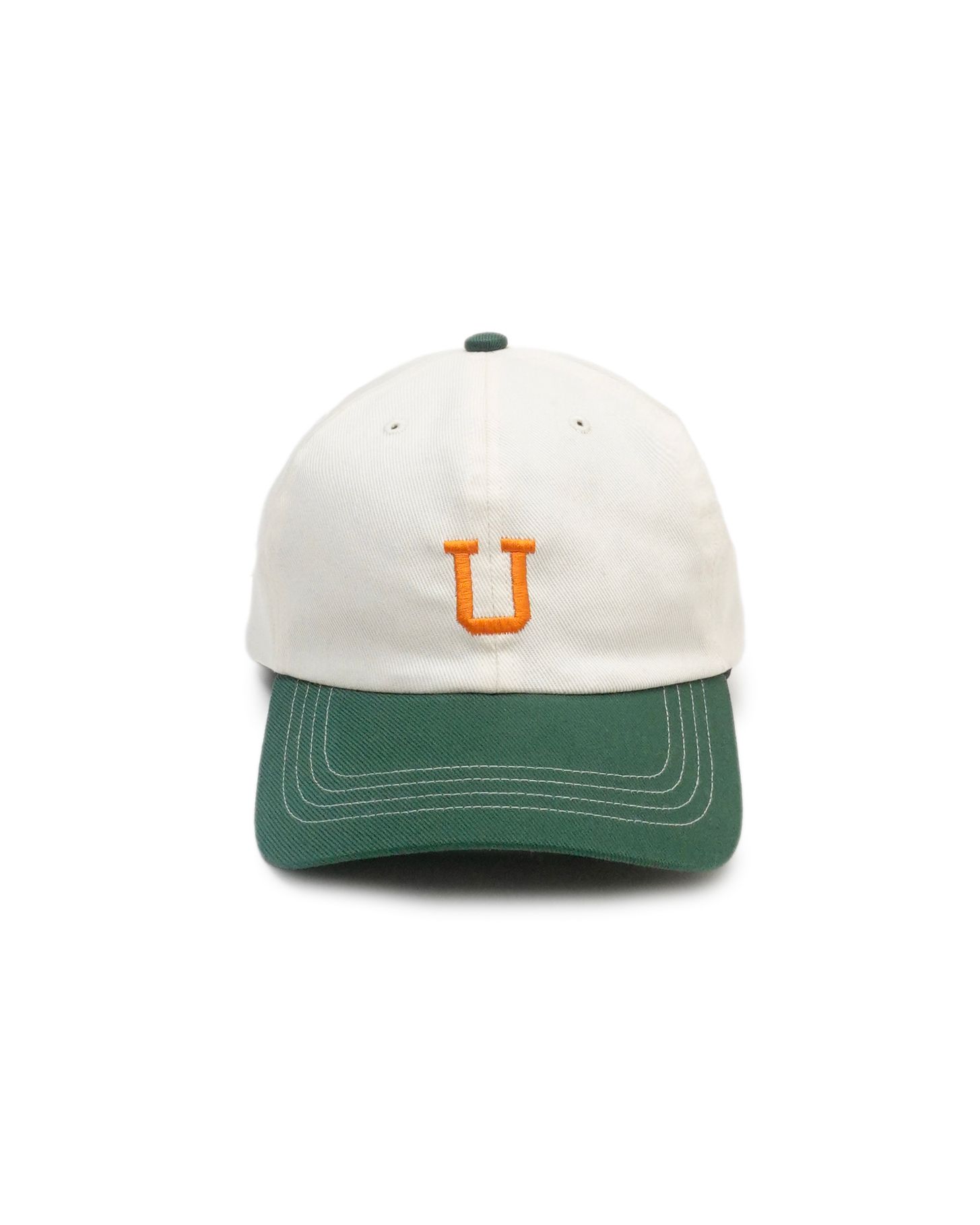 6P LOGO CAP（GREEN MIX）