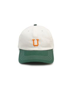 6P LOGO CAP（GREEN MIX）