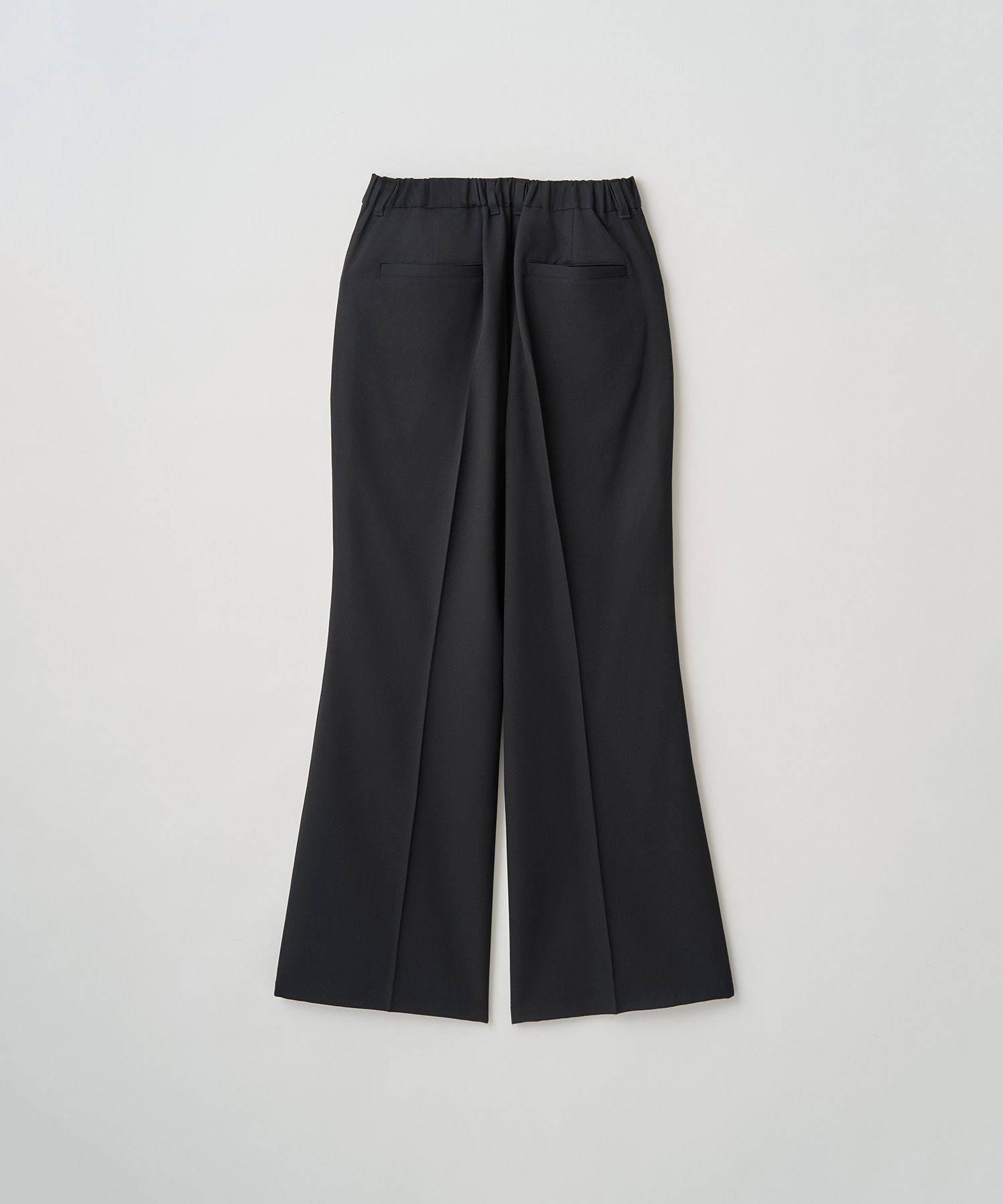 FLUID FLARE PANTS（BLACK）