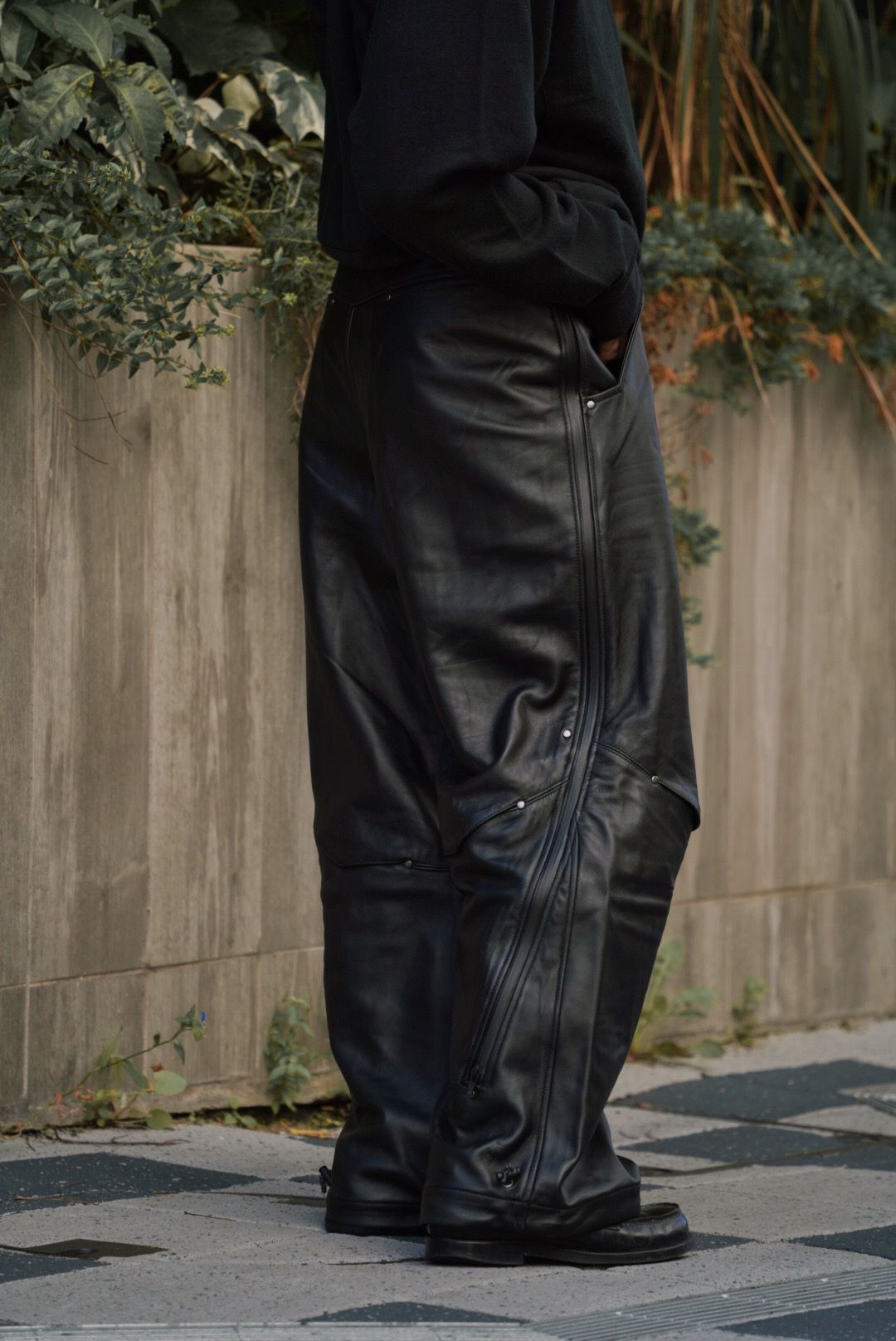 DIAGONAL LEGACY PANTS Ⅲ（BLACK）