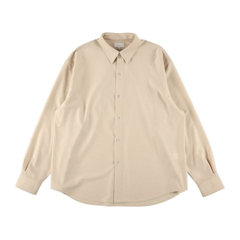 36G Wool Stripe Ideal Shirt（WHITE）