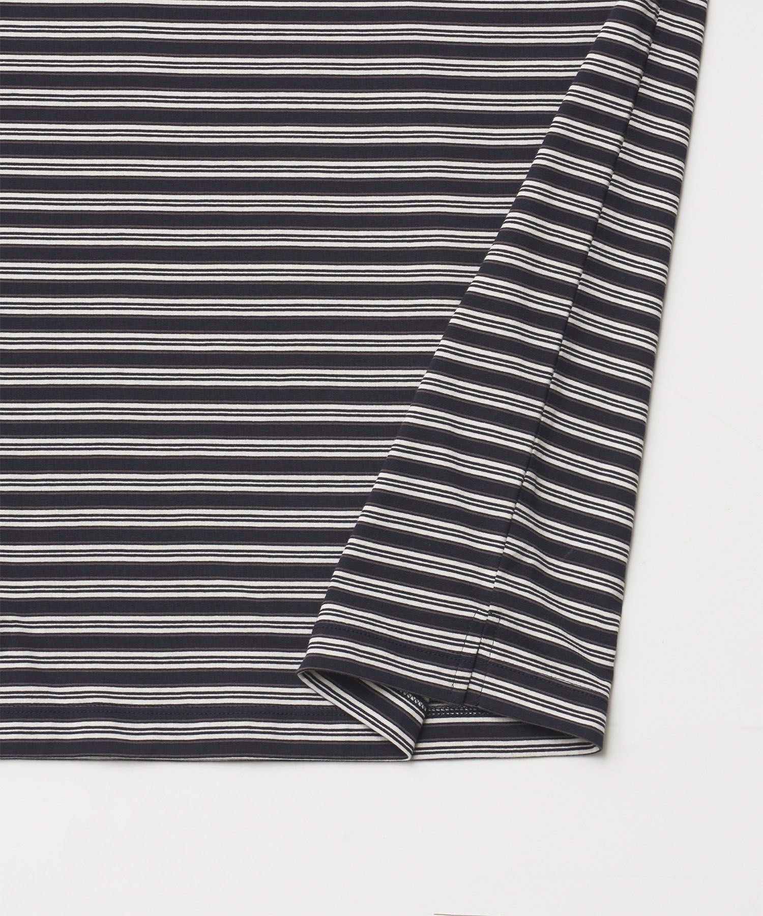 Brief Stripe Rugby TEE(NAVY)