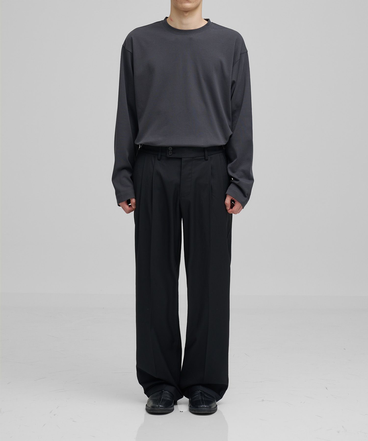 Santiago Slacks Flexible 32L(BLACK)