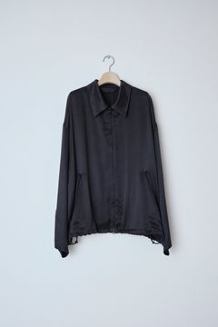 Cupro Drizzer JKT（BLACK）