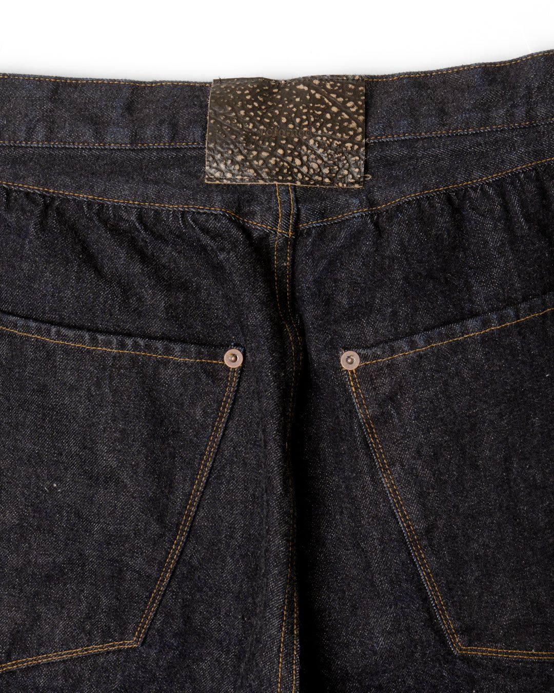 RIGHT HANDED DENIM PANTS "OW" / デニムパンツ