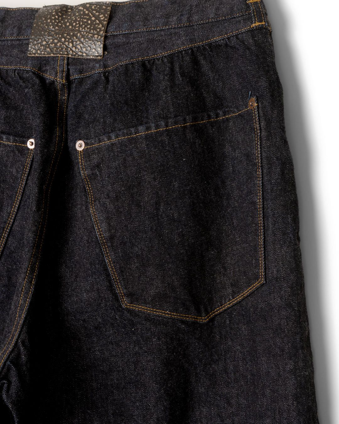 RIGHT HANDED DENIM PANTS "OW" / デニムパンツ