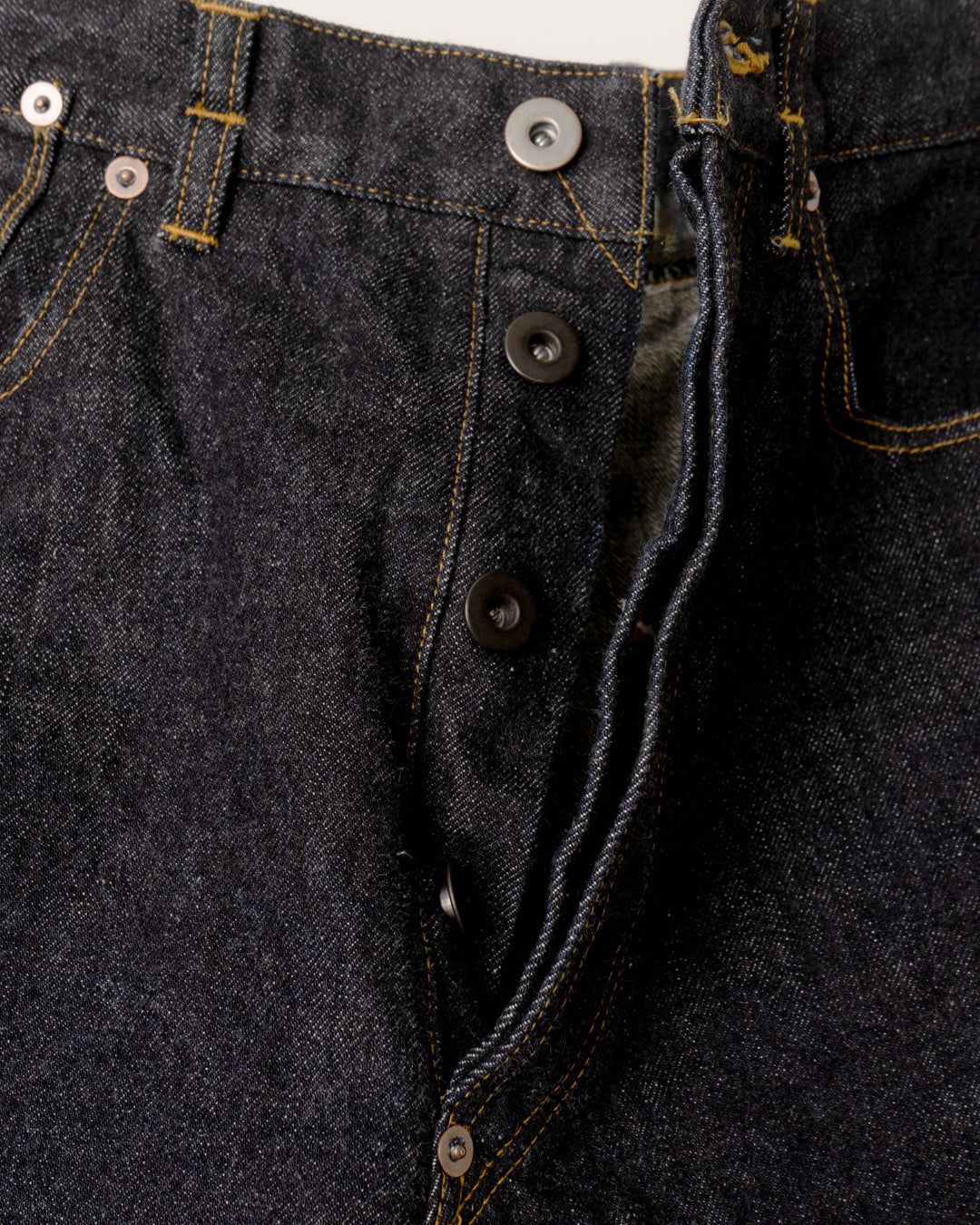 RIGHT HANDED DENIM PANTS "OW" / デニムパンツ