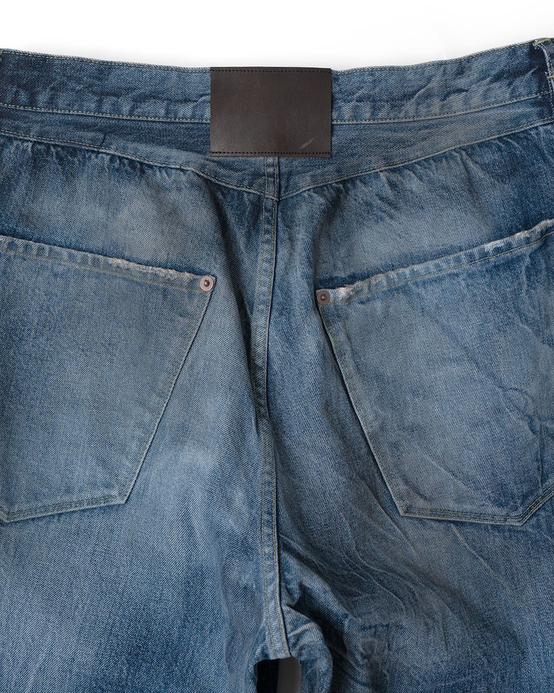 RIGHT HANDED DENIM PANTS "USED-2"