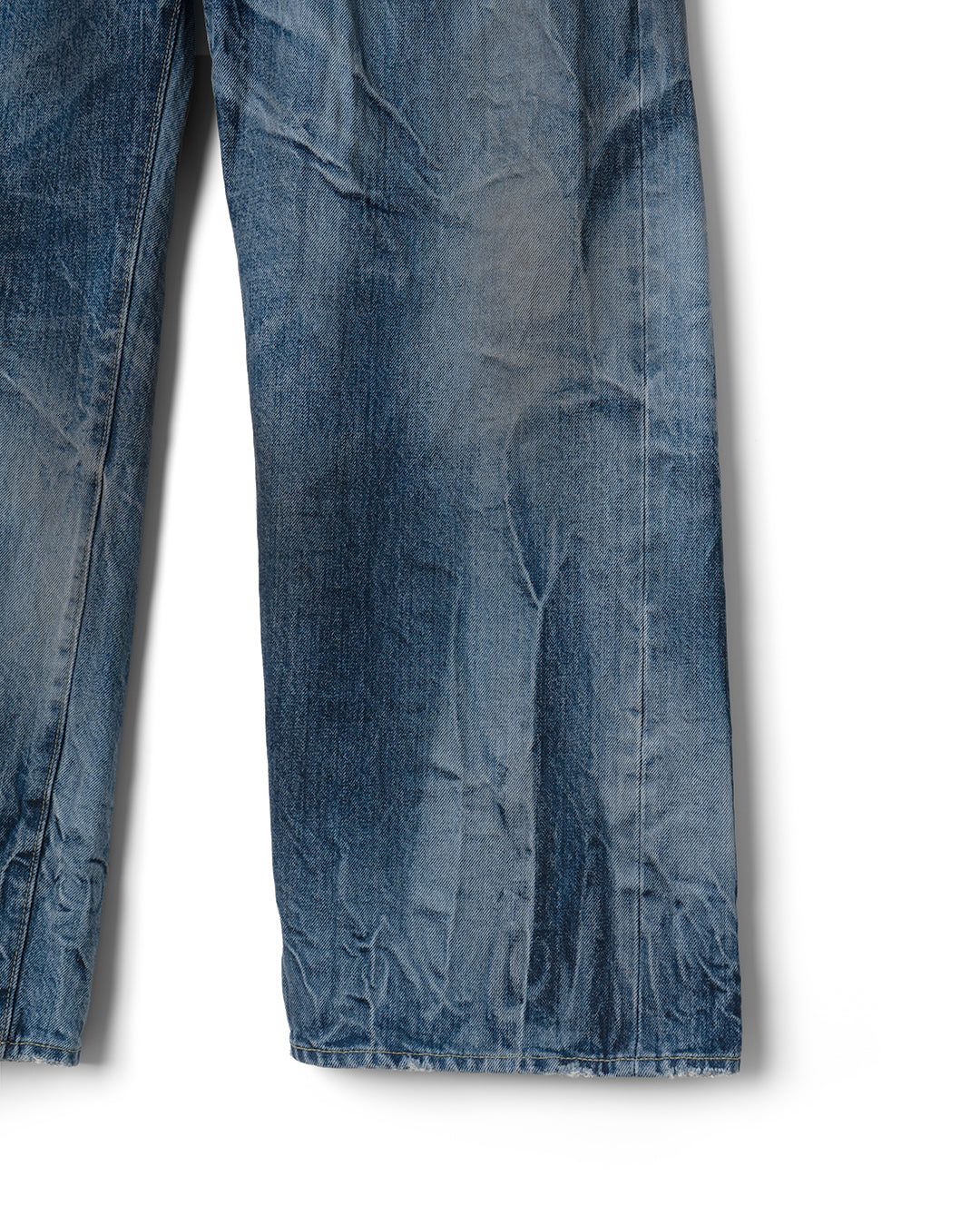 RIGHT HANDED DENIM PANTS "USED-2"