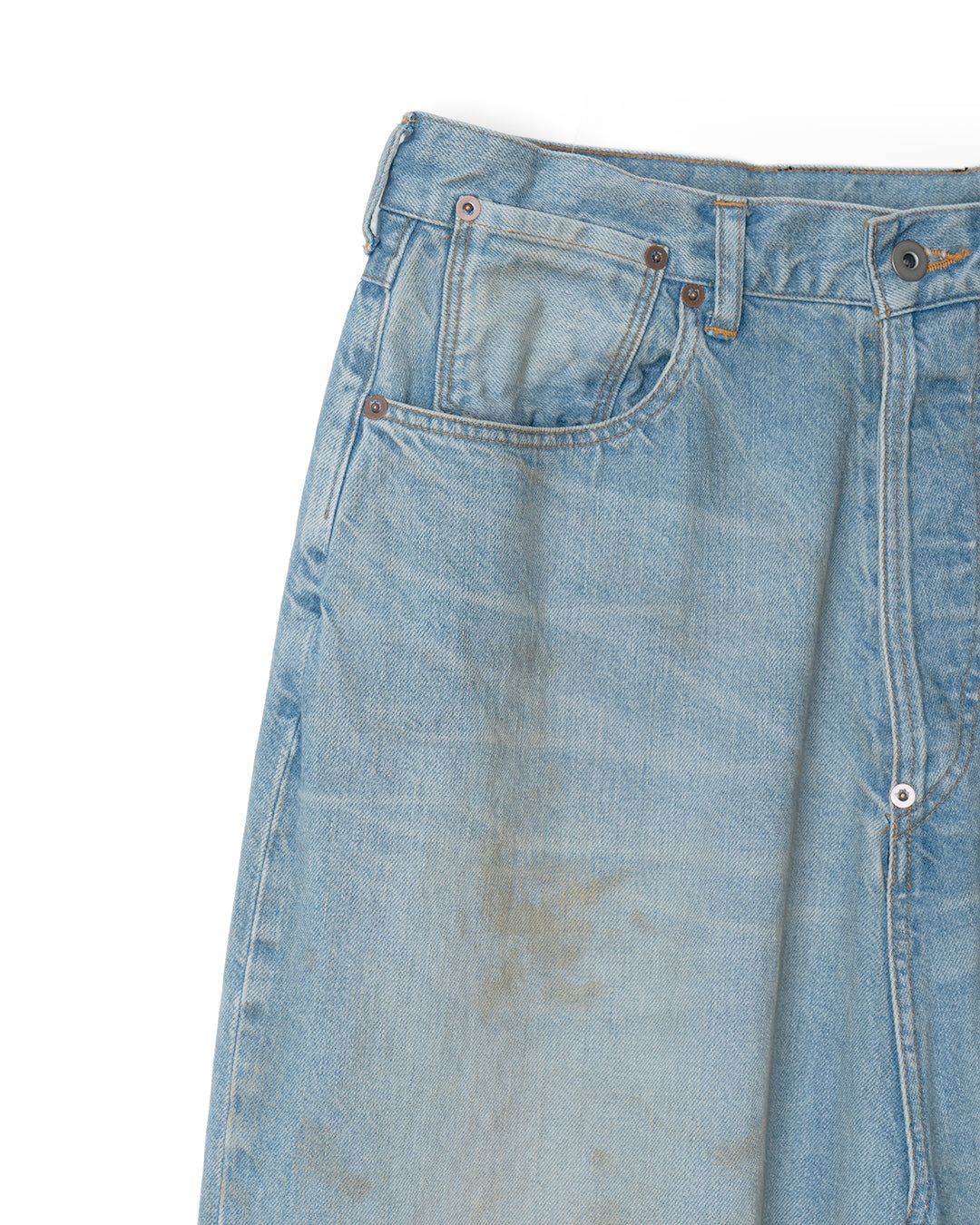 FRESH MAN DENIM WIDE PANTS“USED“ / デニム