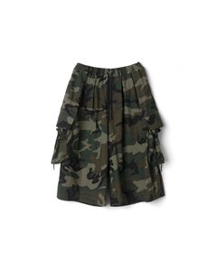 KINCHAKU" CAMO TRUNKS / ハーフパンツ(8分丈) / CAMO