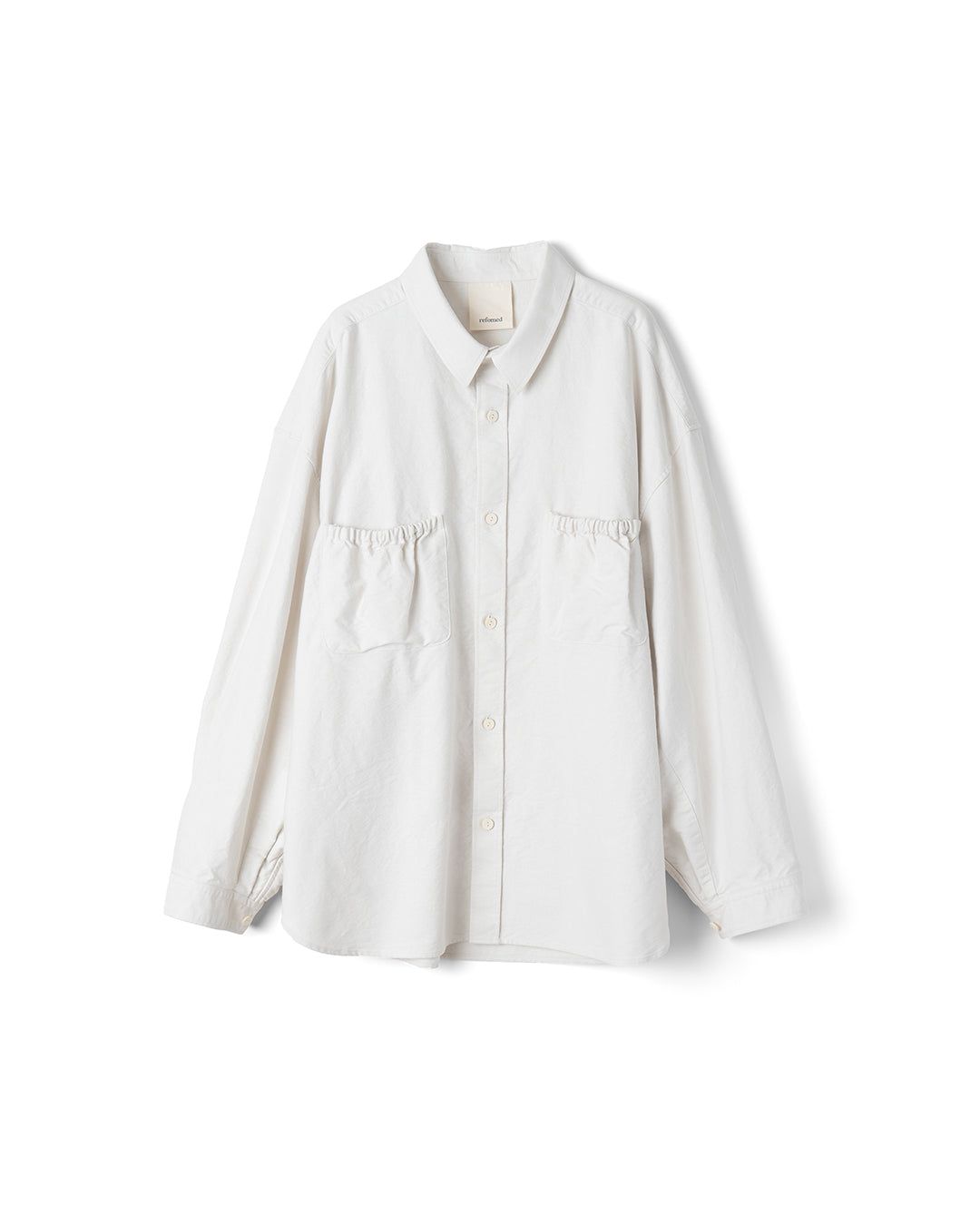 WRIST PATCH WIDE SHIRT"OX / ワイドシャツ