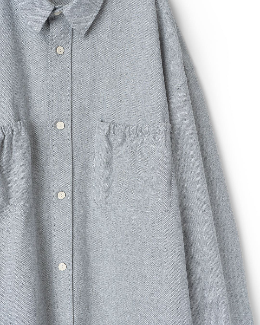 WRIST PATCH WIDE SHIRT"OX / ワイドシャツ