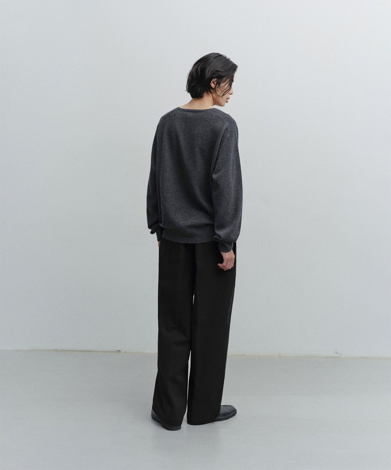 Ensemble Cashmere Knit（CHARCOAL）